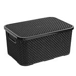 Rattan kosár 10l antracit