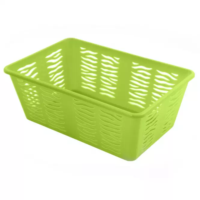 Zöld zebra kosár