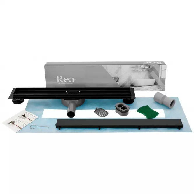 Lineáris kiáramlás Rea Neo&Pure Pro fekete 800