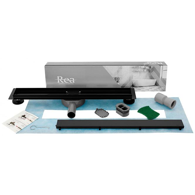 Lineáris kiáramlás Rea Neo&Pure Pro fekete 800