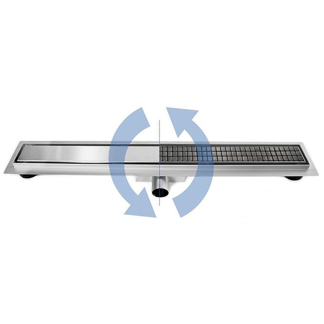 Lineáris kiáramlás Rea Neo&Pure N Pro 500 csiszolt acél