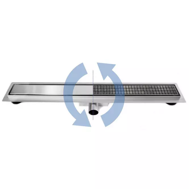 Lineáris kiáramlás Rea Neo&Pure N Pro 800 csiszolt acél