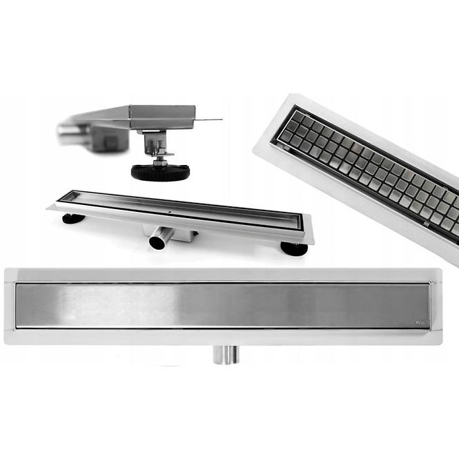 Lineáris kiáramlás Rea G0092 Neo&Pure N 700 csiszolt acél