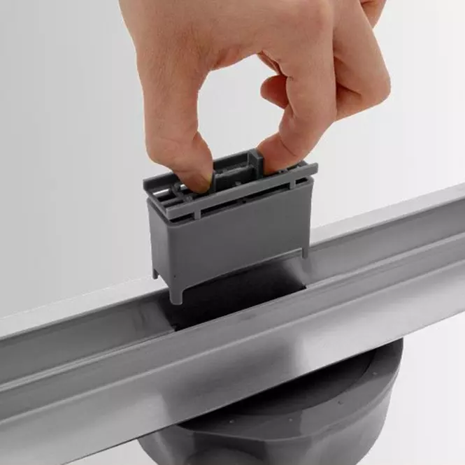 Lineáris kiáramlás Rea G8749 Neo Slim Pro 500 csiszolt acél
