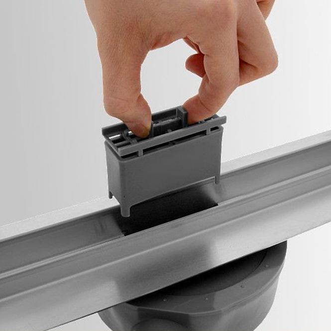 Lineáris kiáramlás Rea G8749 Neo Slim Pro 500 csiszolt acél