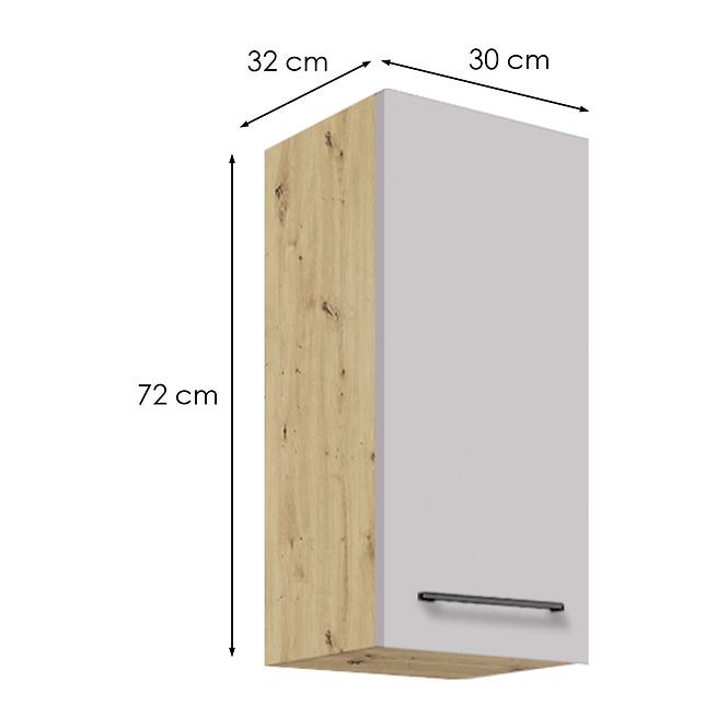Konyhaszekrény  30g latte wood
