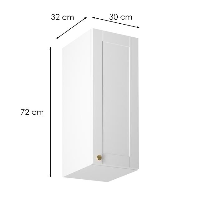Konyhaszekrény linea g30 white