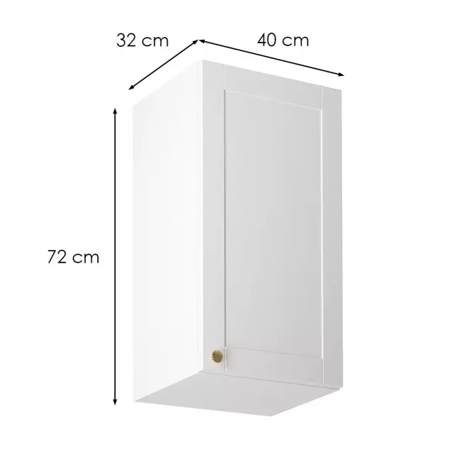 Konyhaszekrény linea g40 white