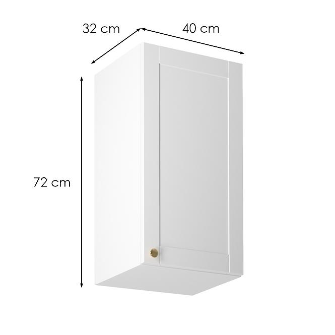 Konyhaszekrény linea g40 white