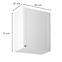 Konyhaszekrény linea g60 P/L white,3