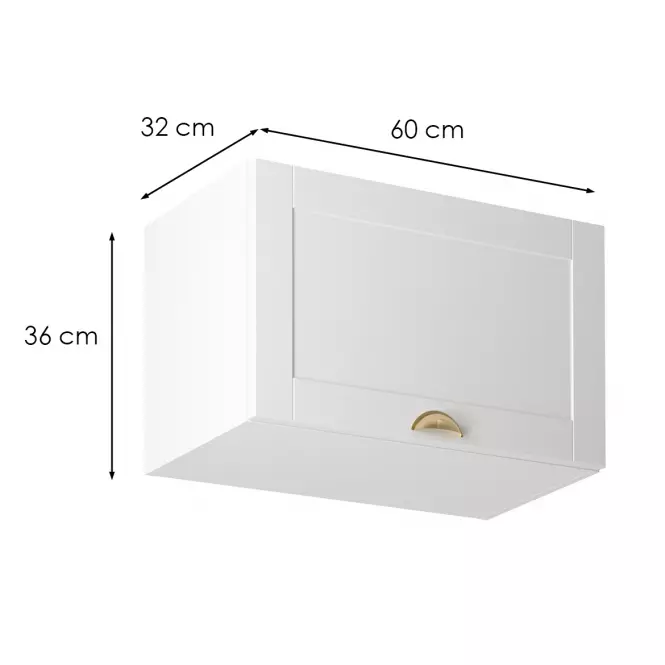 Konyhaszekrény linea g60kn white,3