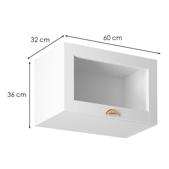 Konyhaszekrény linea g60ksn white