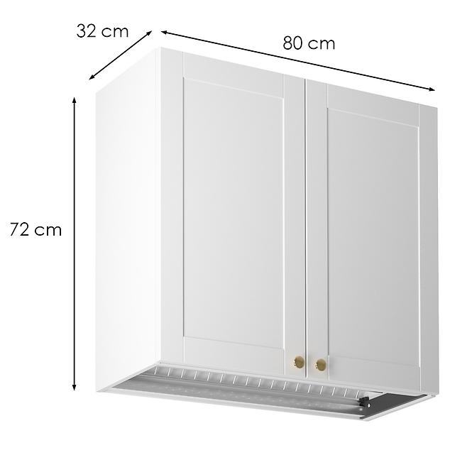 Konyhaszekrény linea g80c white