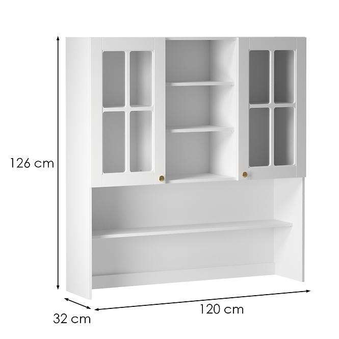 Konyhaszekrény linea k120 white,3