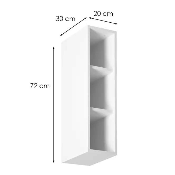 Konyhaszekrény linea w20o white