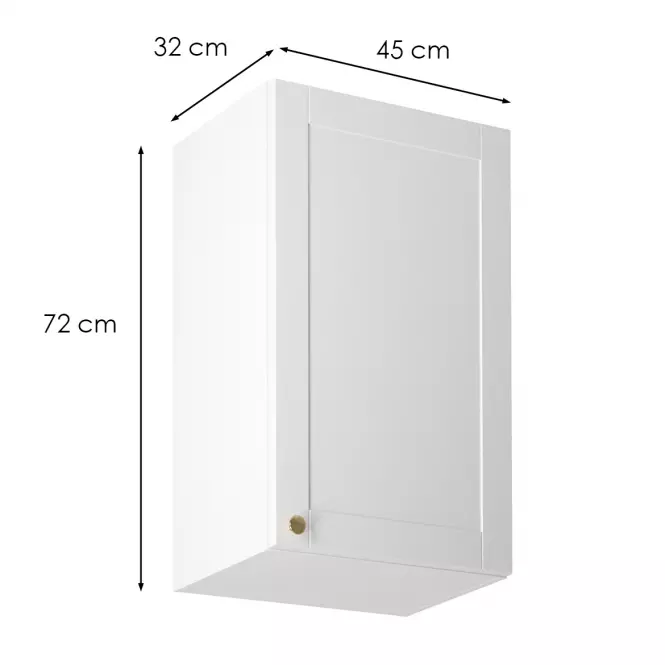 Konyhaszekrény linea g40 white,3