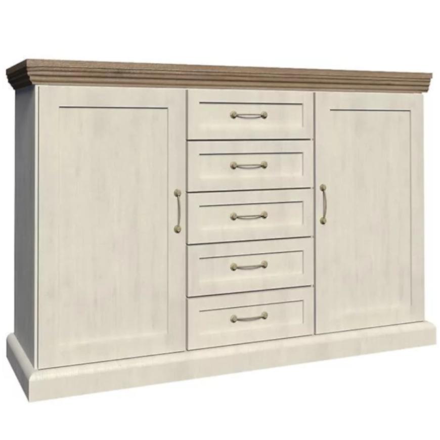 Komód 36RL SYS. Rolyal K2D Sosna nord/vad tölgy