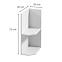 Konyhaszekrény linea  d25pz jobb white,3