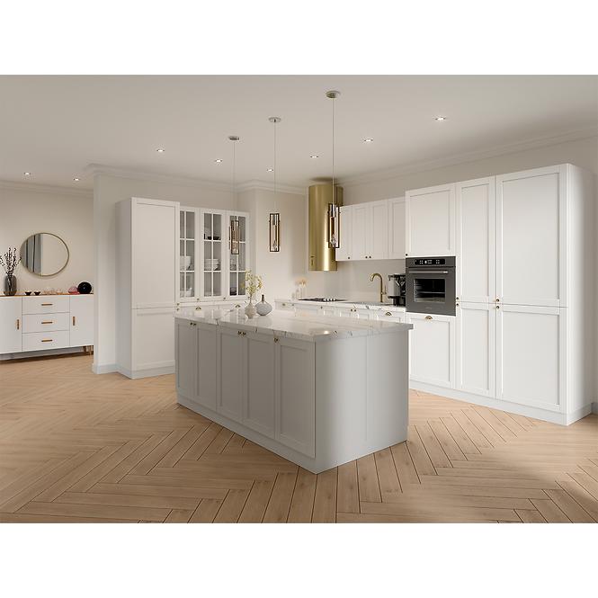 Konyhaszekrény linea  d25pz jobb white