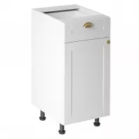 Konyhaszekrény linea  d40s1 white