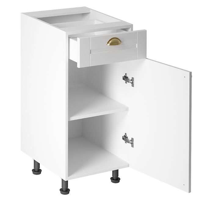Konyhaszekrény linea  d40s1 white