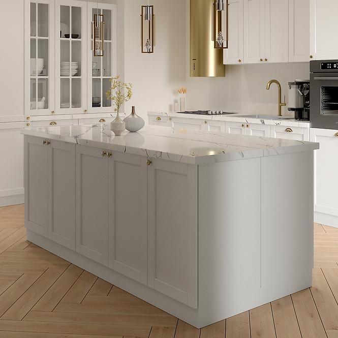 Konyhaszekrény linea  d40s1 white
