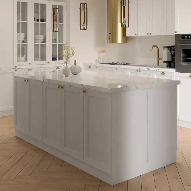 Konyhaszekrény linea  d40s1 white,6