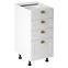 Konyhaszekrény linea  d40s4 white