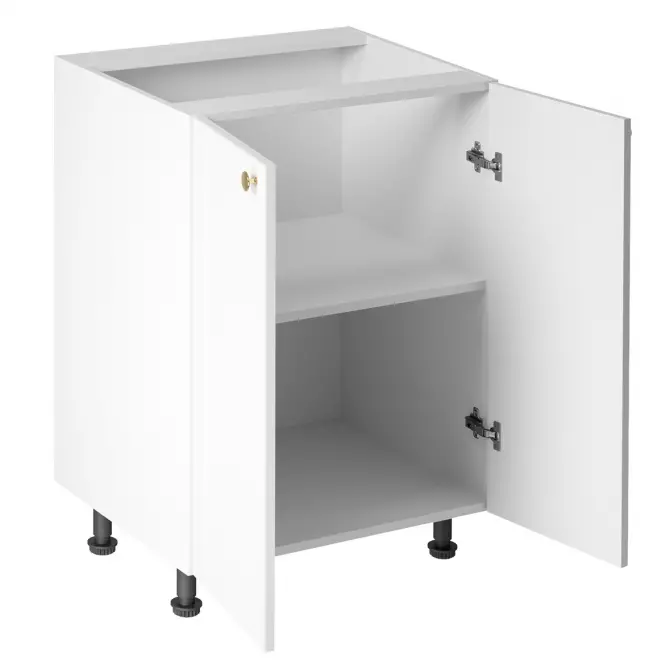 Konyhaszekrény linea  d60 white