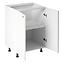 Konyhaszekrény linea  d60 white,2