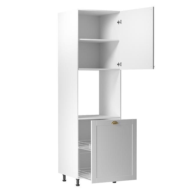 Konyhaszekrény linea  d60p white