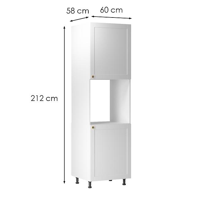 Konyhaszekrény linea  d60p white