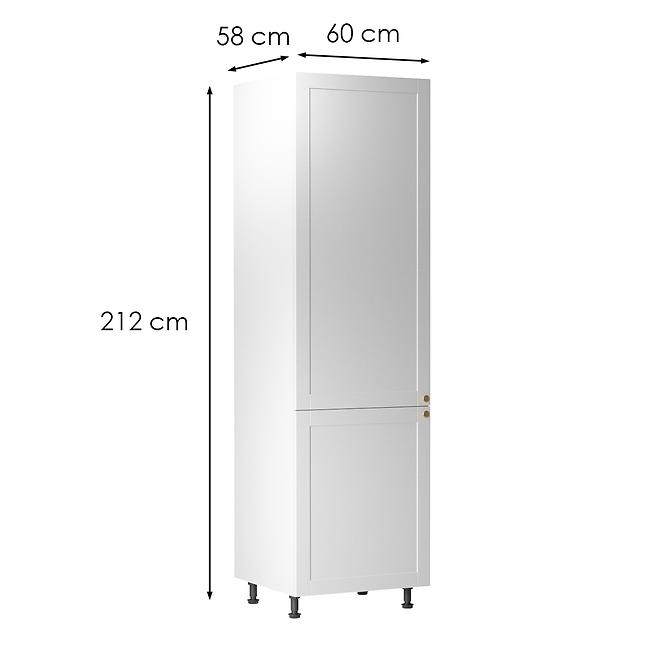 Konyhaszekrény linea  d60r white