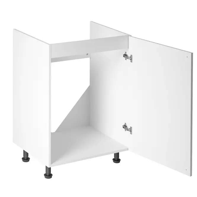 Konyhaszekrény linea  d60z P/L white