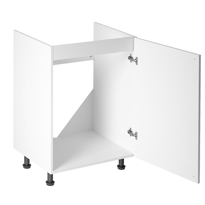 Konyhaszekrény linea  d60z P/L white