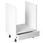 Konyhaszekrény linea  d60zk white,2