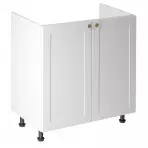 Konyhaszekrény linea  d80z white