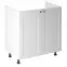 Konyhaszekrény linea  d80z white