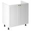 Konyhaszekrény linea  d80z white