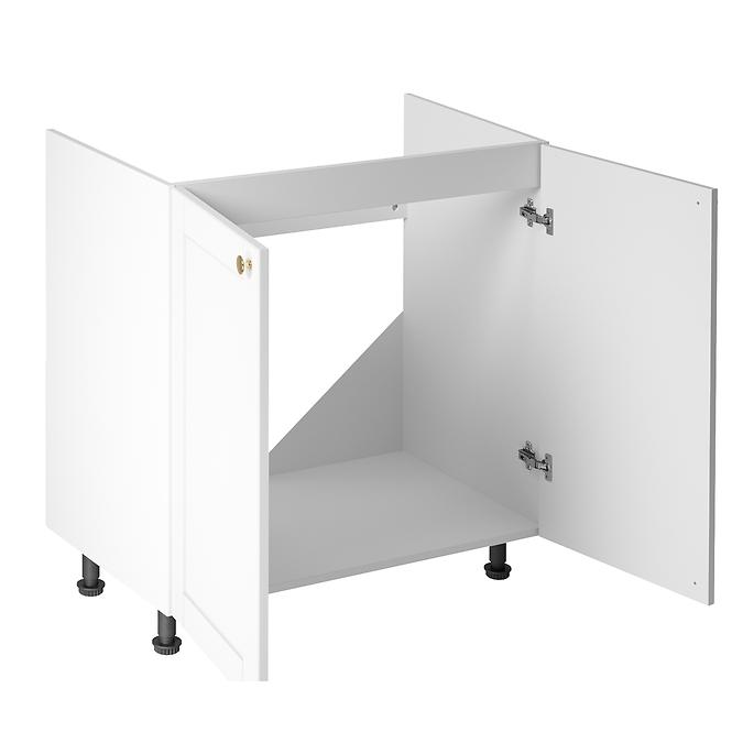 Konyhaszekrény linea  d80z white,2