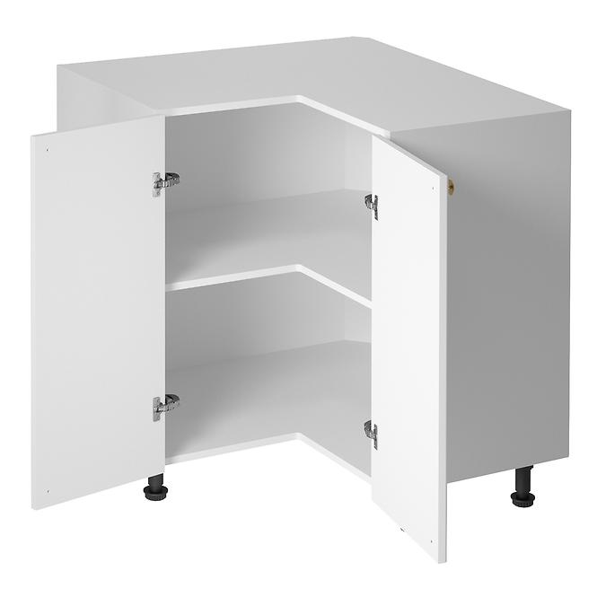 Konyhaszekrény linea  d90n white,2