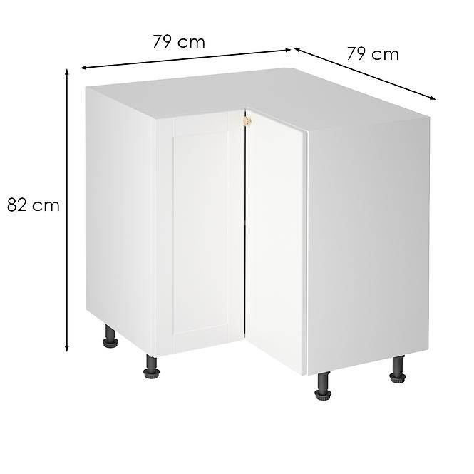 Konyhaszekrény linea  d90n white