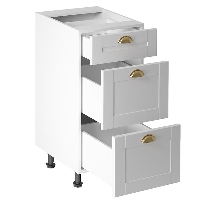 Konyhaszekrény linea d40s3 white