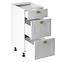 Konyhaszekrény linea d40s3 white,2