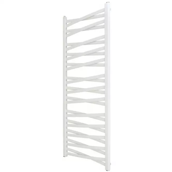 Fürdőszoba radiátor Łezka 3D Ł3DX 2640 fehér 1435x440 mm