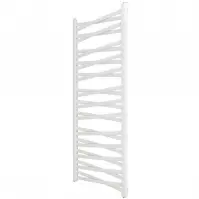 Fürdőszoba radiátor Łezka 3D Ł3DX 2650 fehér 1435x540 mm
