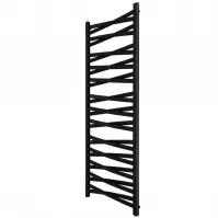 Fürdőszoba radiátor Łezka 3D Ł3DX 2650 fekete 1435x540 mm