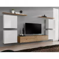 Nappali Bútor Switch IV Line Fehér/Wotan