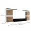 Nappali Bútor Switch IV Line Wotan/Fekete,2