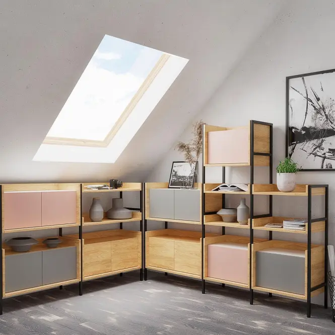 Íróaszta Mobius 2s hikora/kék horizont